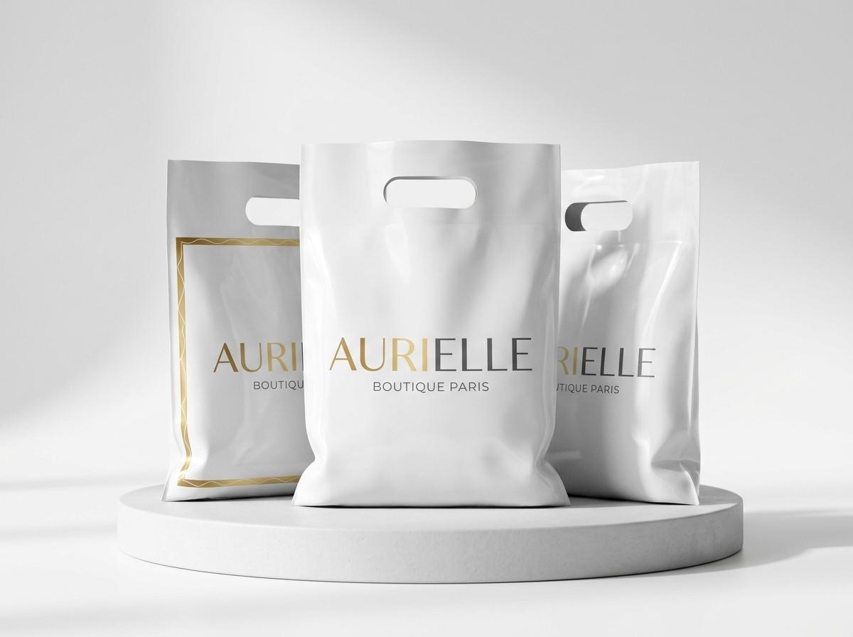 Sachets Plastiques Boutiques Personnalisés